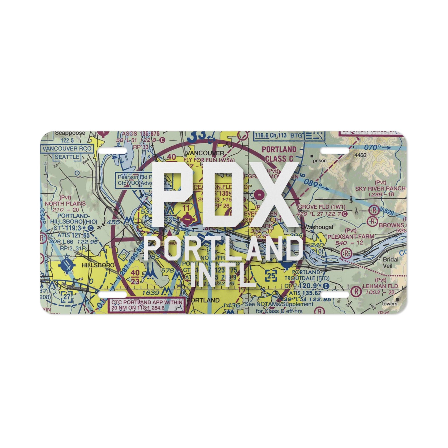 PDX Vanity Plate | Portland International Airport Vanity Plate