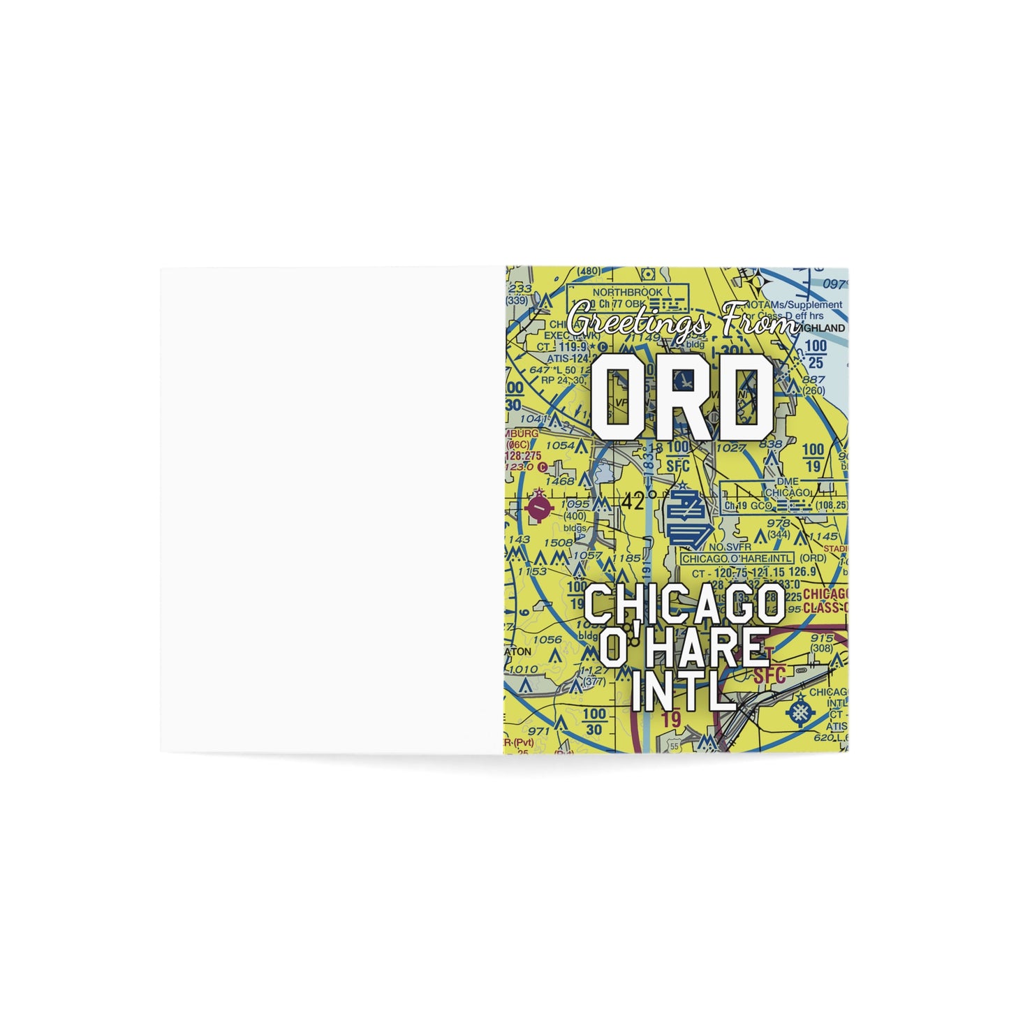 ORD Greeting Cards | Chicago O'Hare International Airport Cards