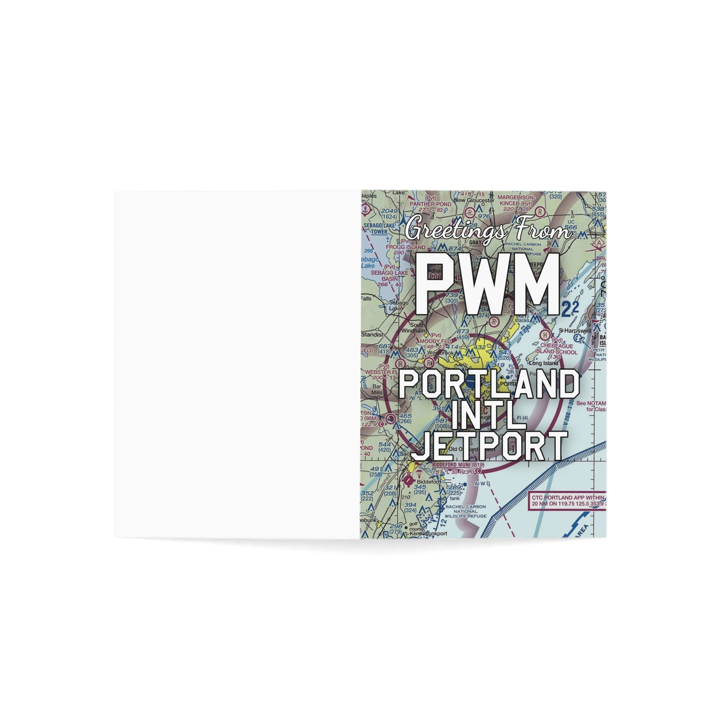 PWM Greeting Cards | Portland International Jetport Airport Cards