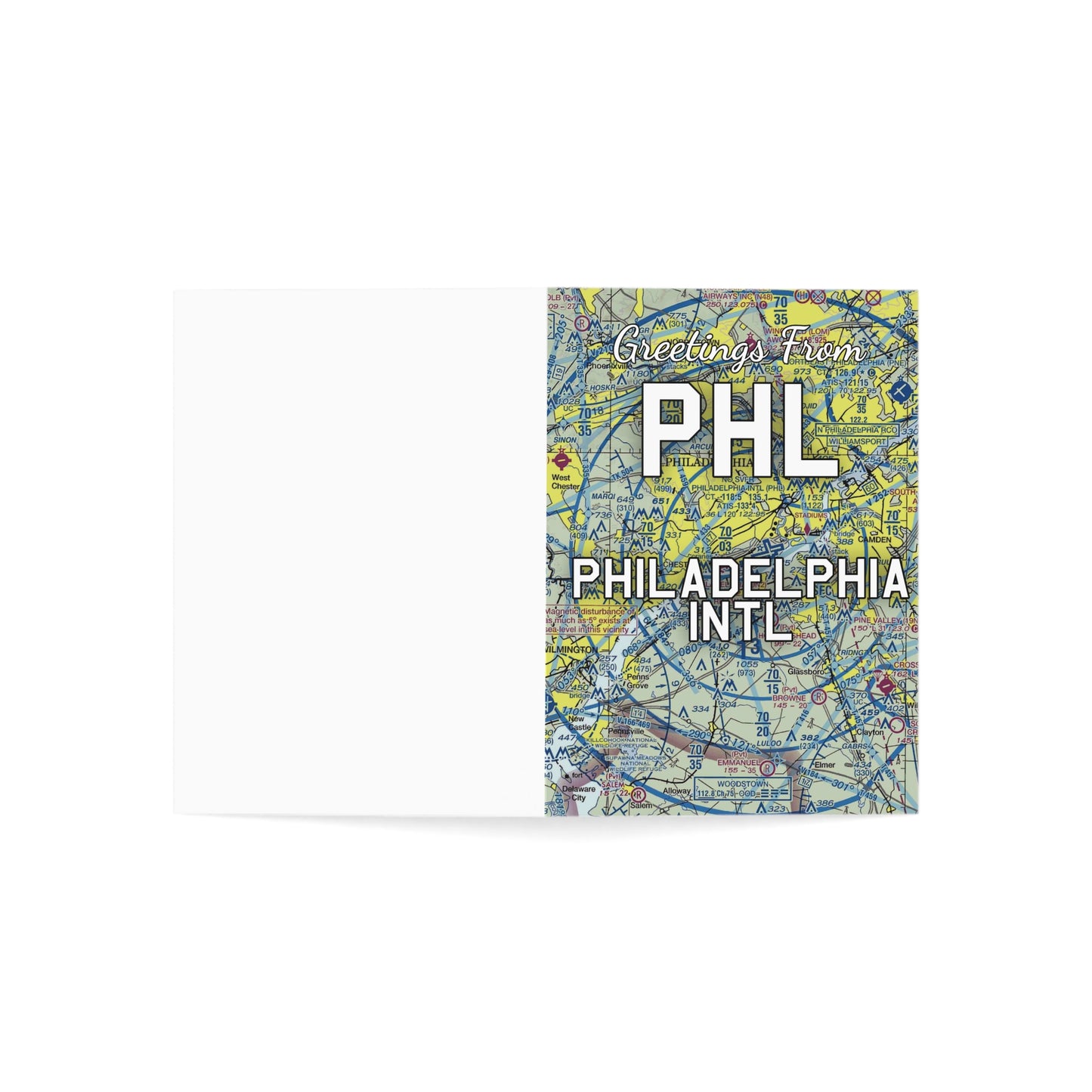 PHL Greeting Cards | Philadelphia International Airport Cards