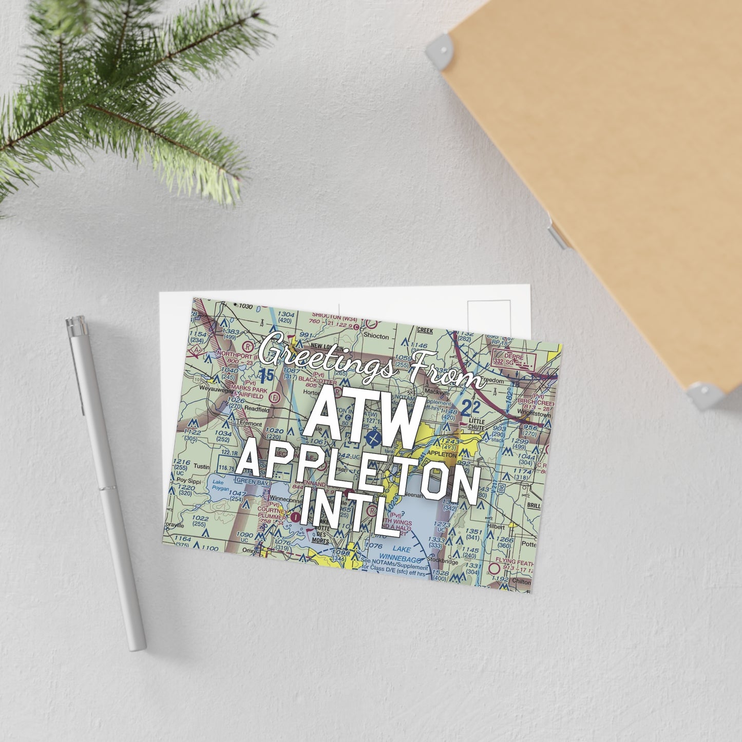 ATW Postcard | Appleton International Airport Card