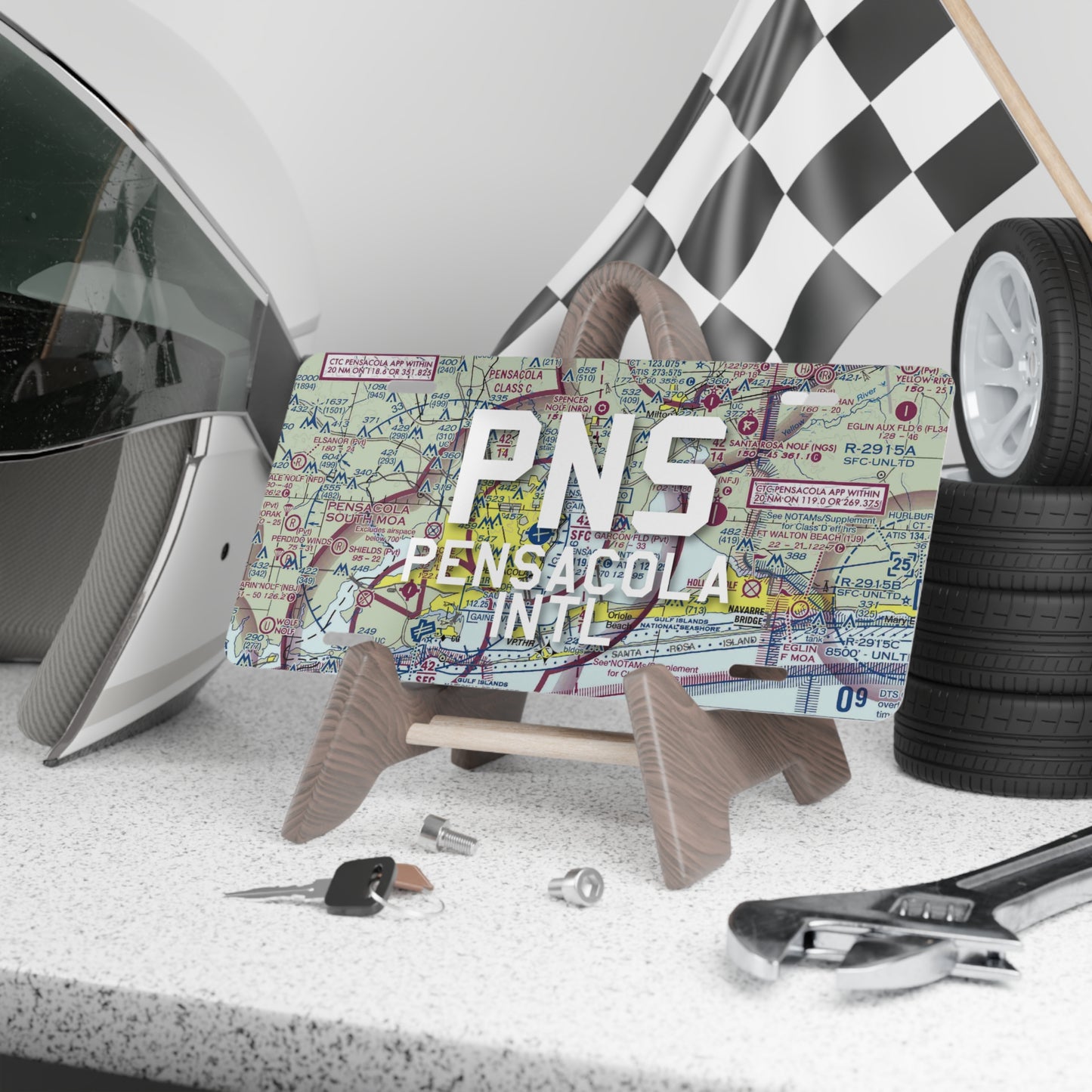 PNS Vanity Plate | Pensacola International Airport Vanity Plate