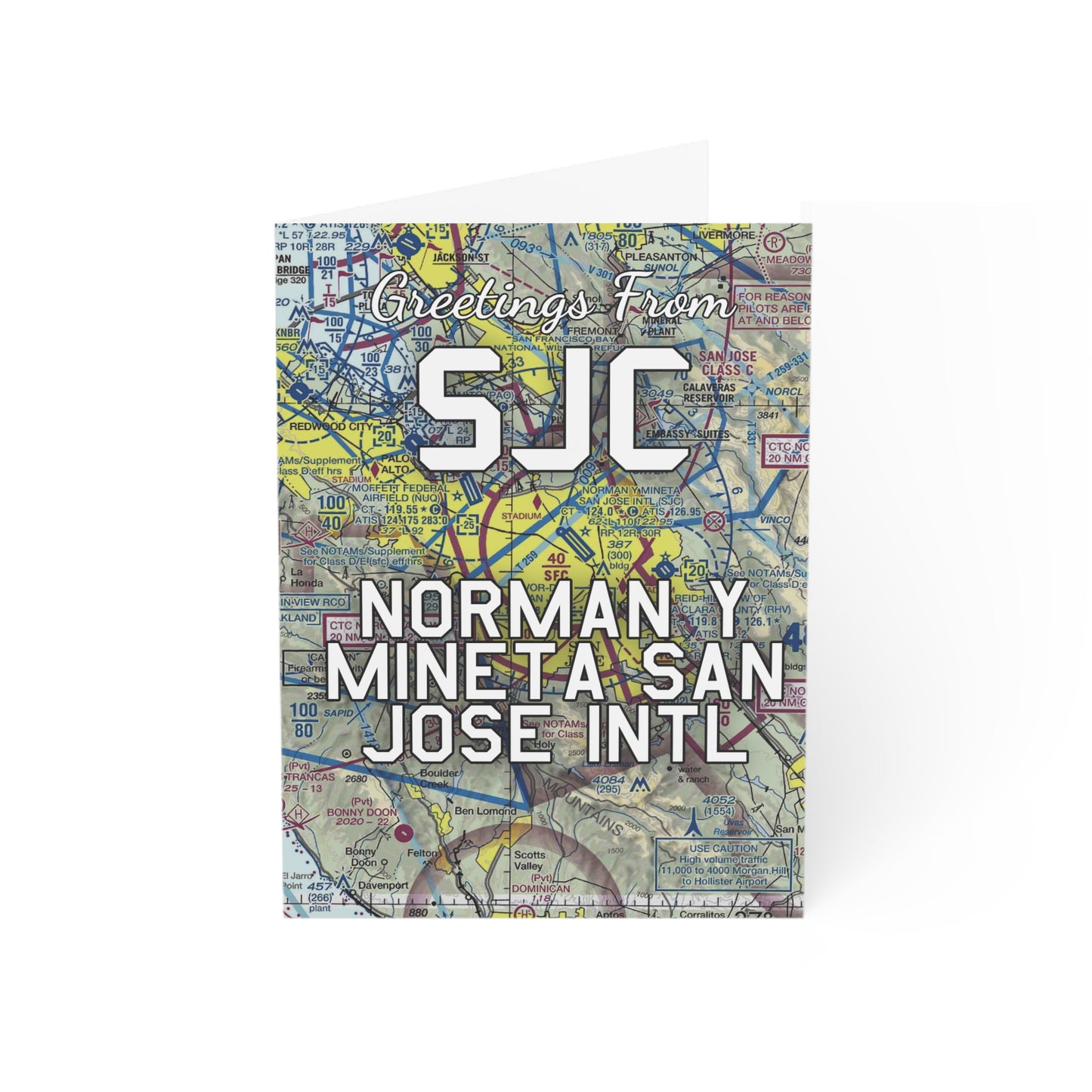 SJC Greeting Cards | Norman Y Mineta San Jose International Airport Cards