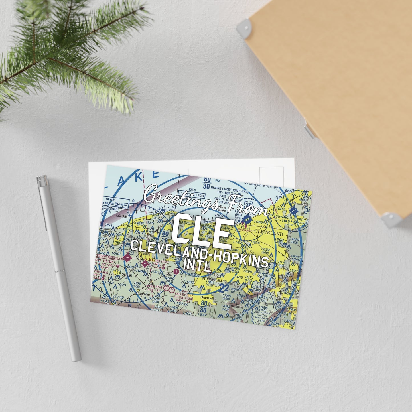 CLE Postcard | Cleveland-Hopkins International Airport Card