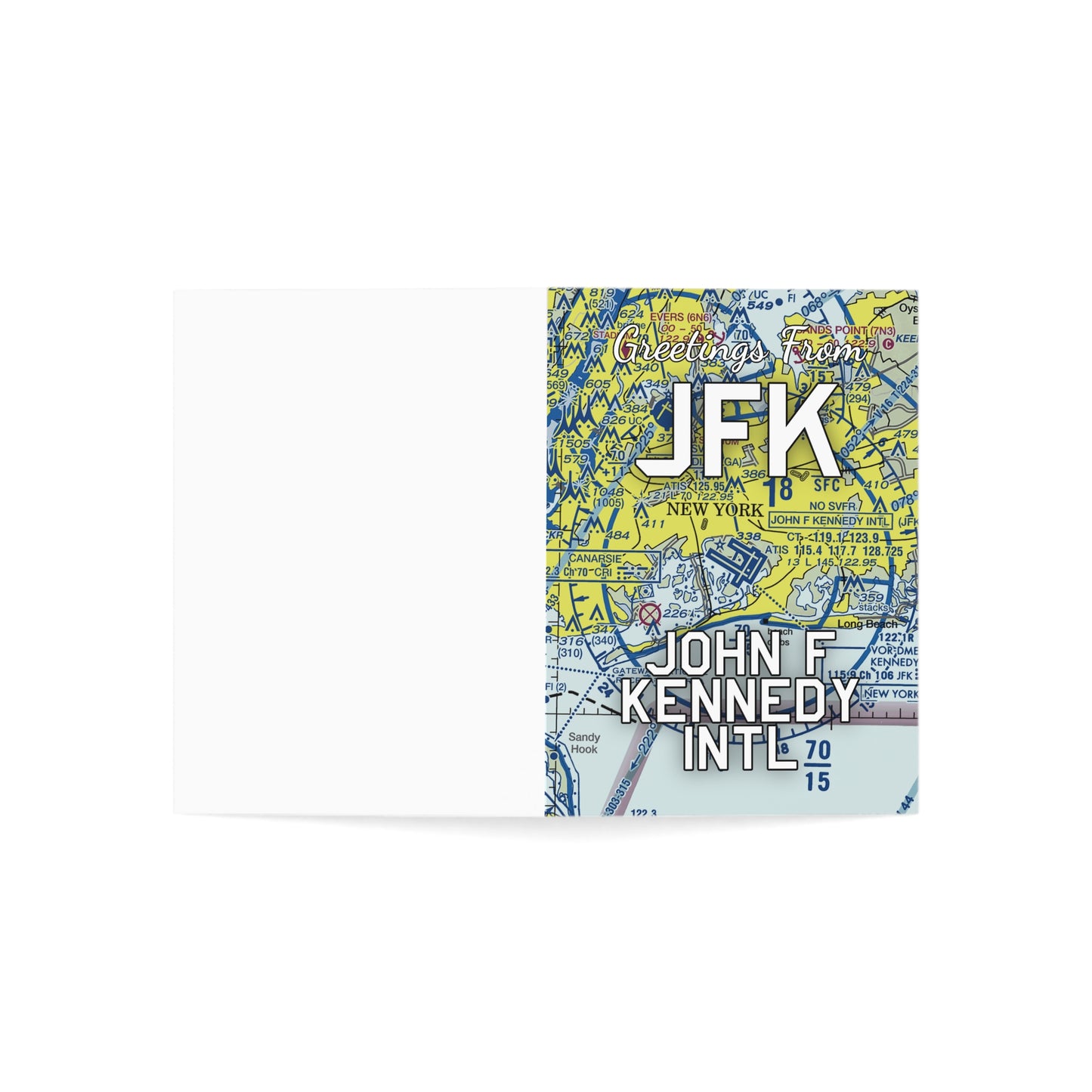 JFK Greeting Cards | John F Kennedy International Airport Cards