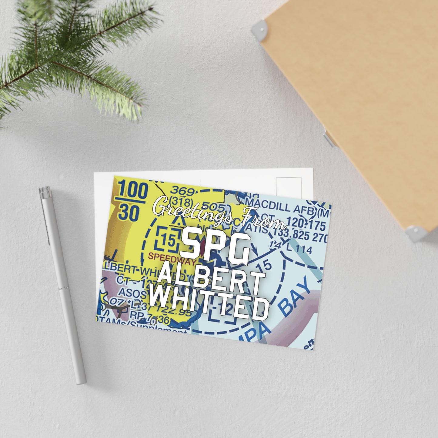 SPG Postcard | Albert Whitted Airport Card