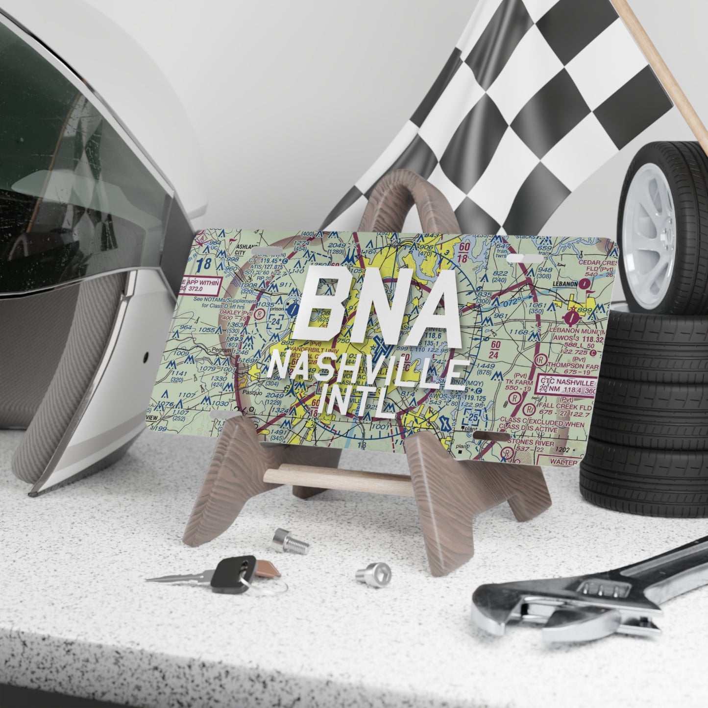 BNA Vanity Plate | Nashville International Airport Vanity Plate