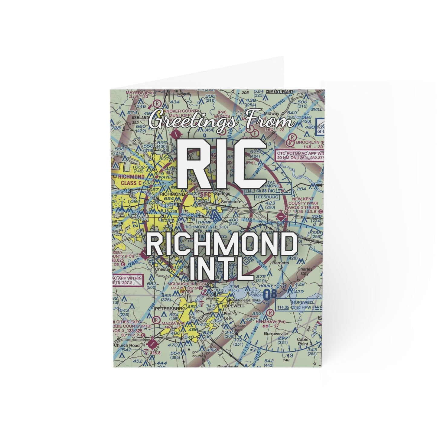 RIC Greeting Cards | Richmond International Airport Cards