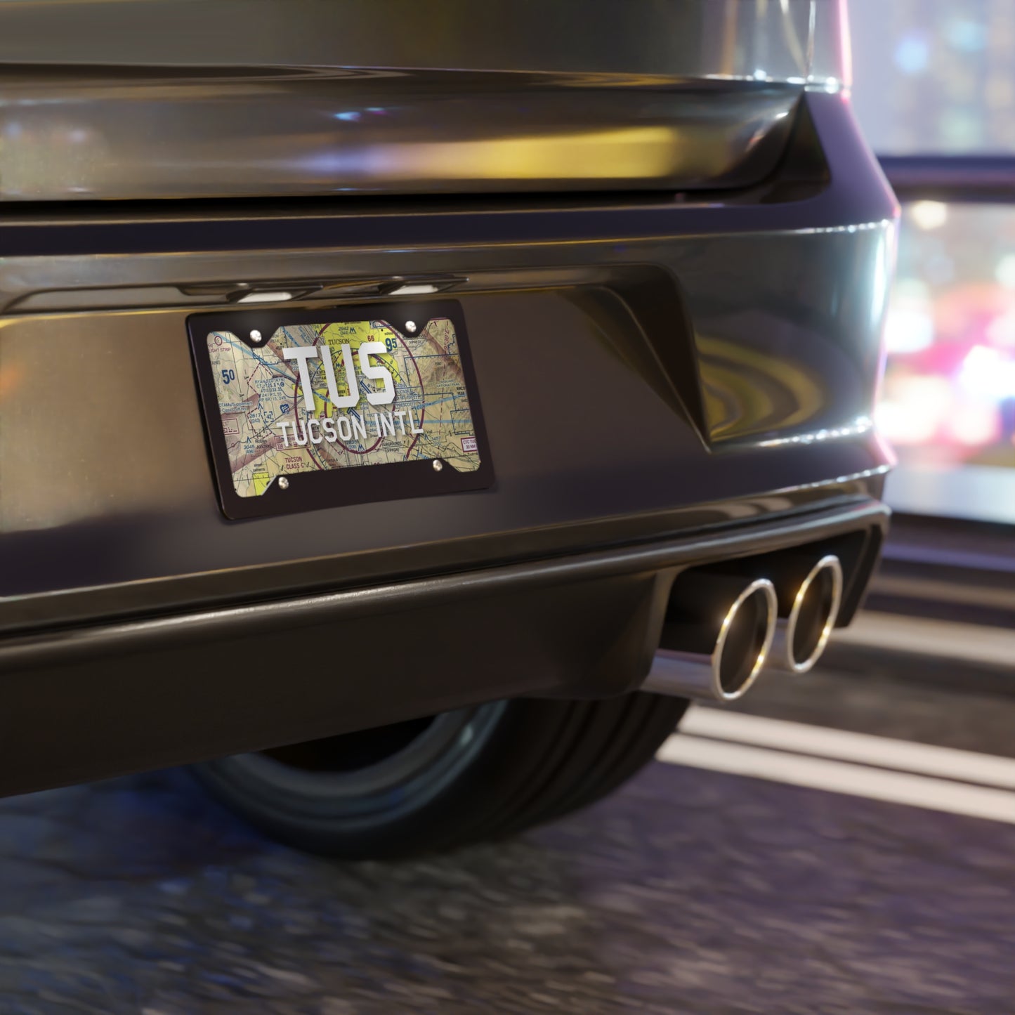 TUS Vanity Plate | Tucson International Airport Vanity Plate