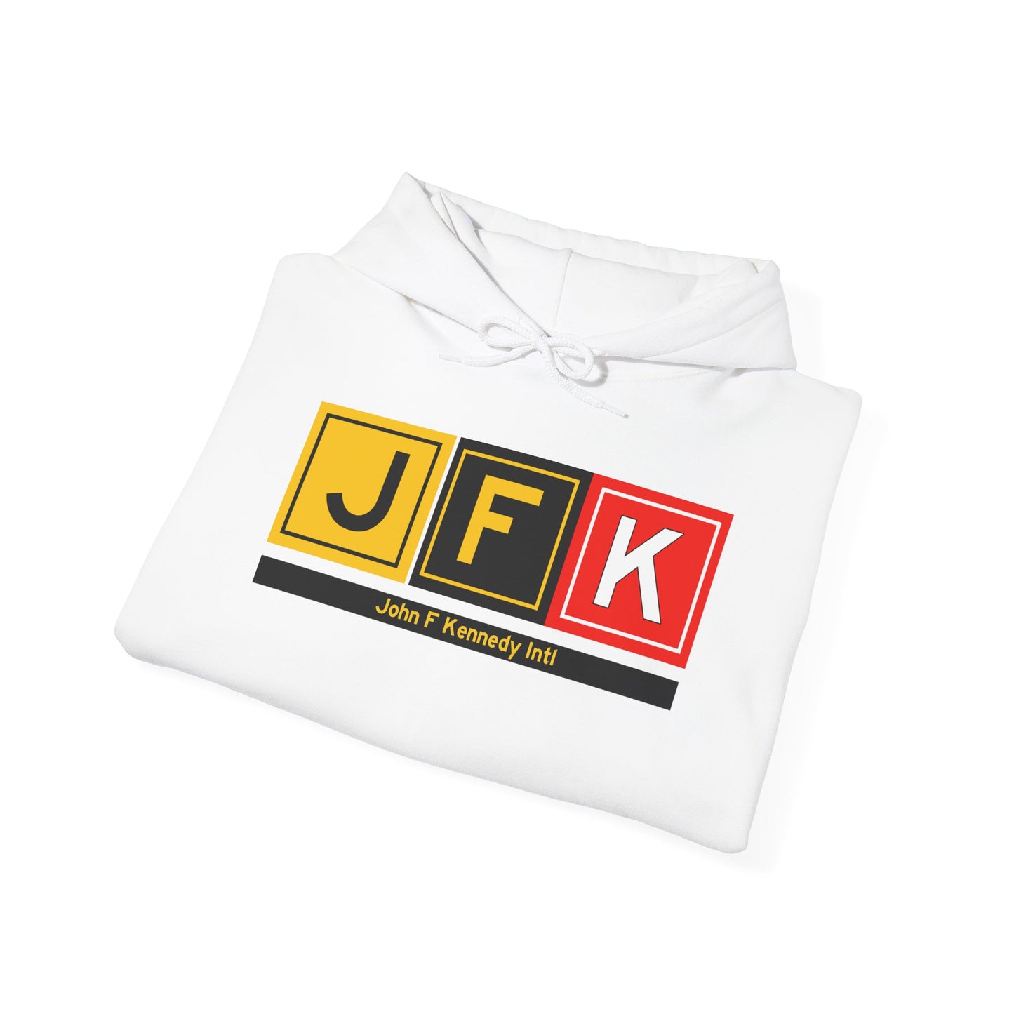 JFK Taxiway Hoodie w/ Airport Name | John F Kennedy International Airport Hoodie