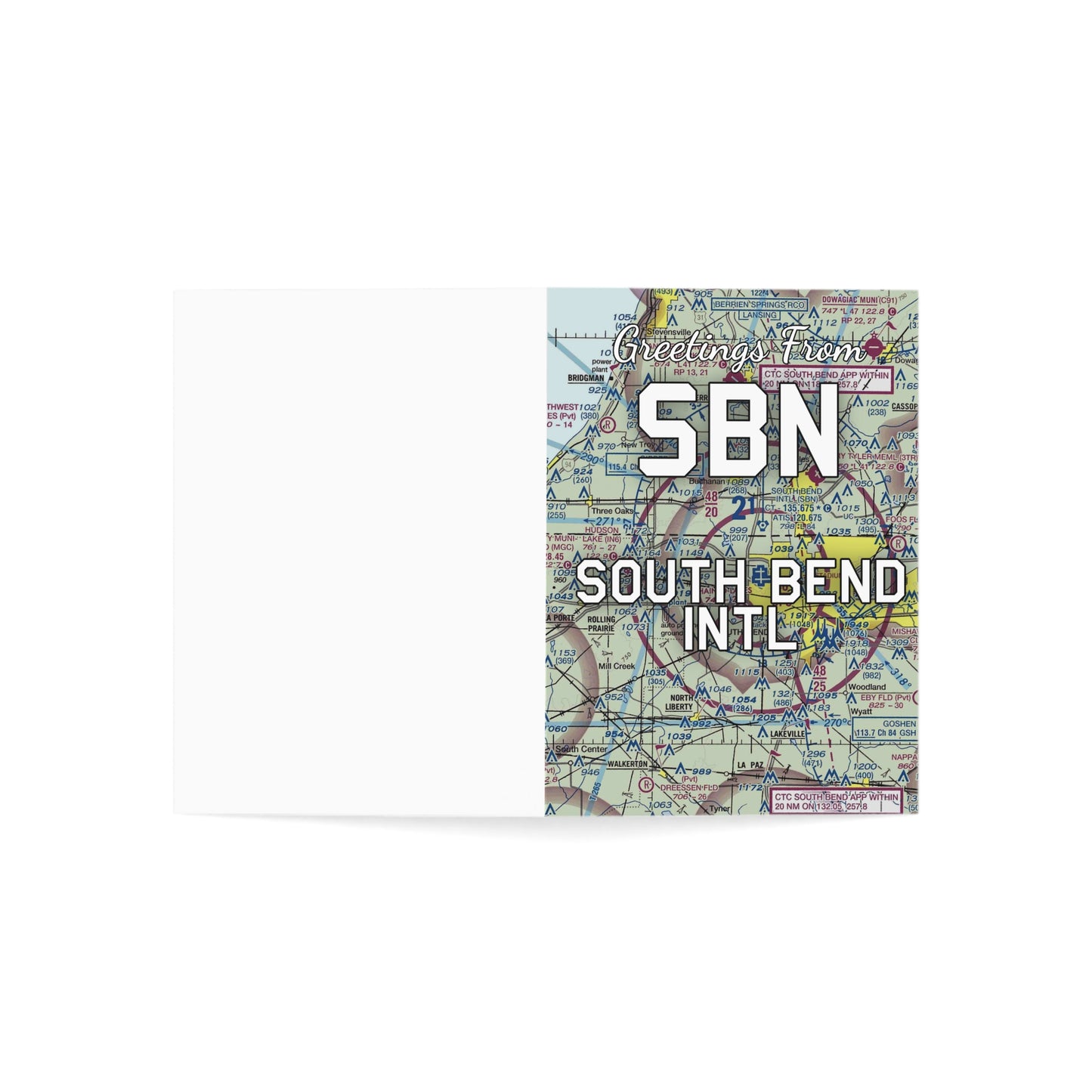 SBN Greeting Cards | South Bend International Airport Cards