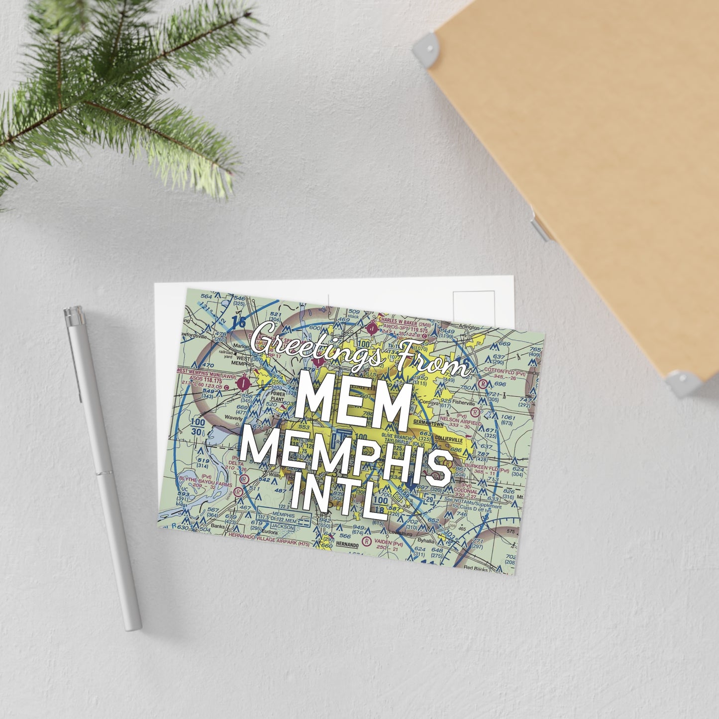 MEM Postcard | Memphis International Airport Card