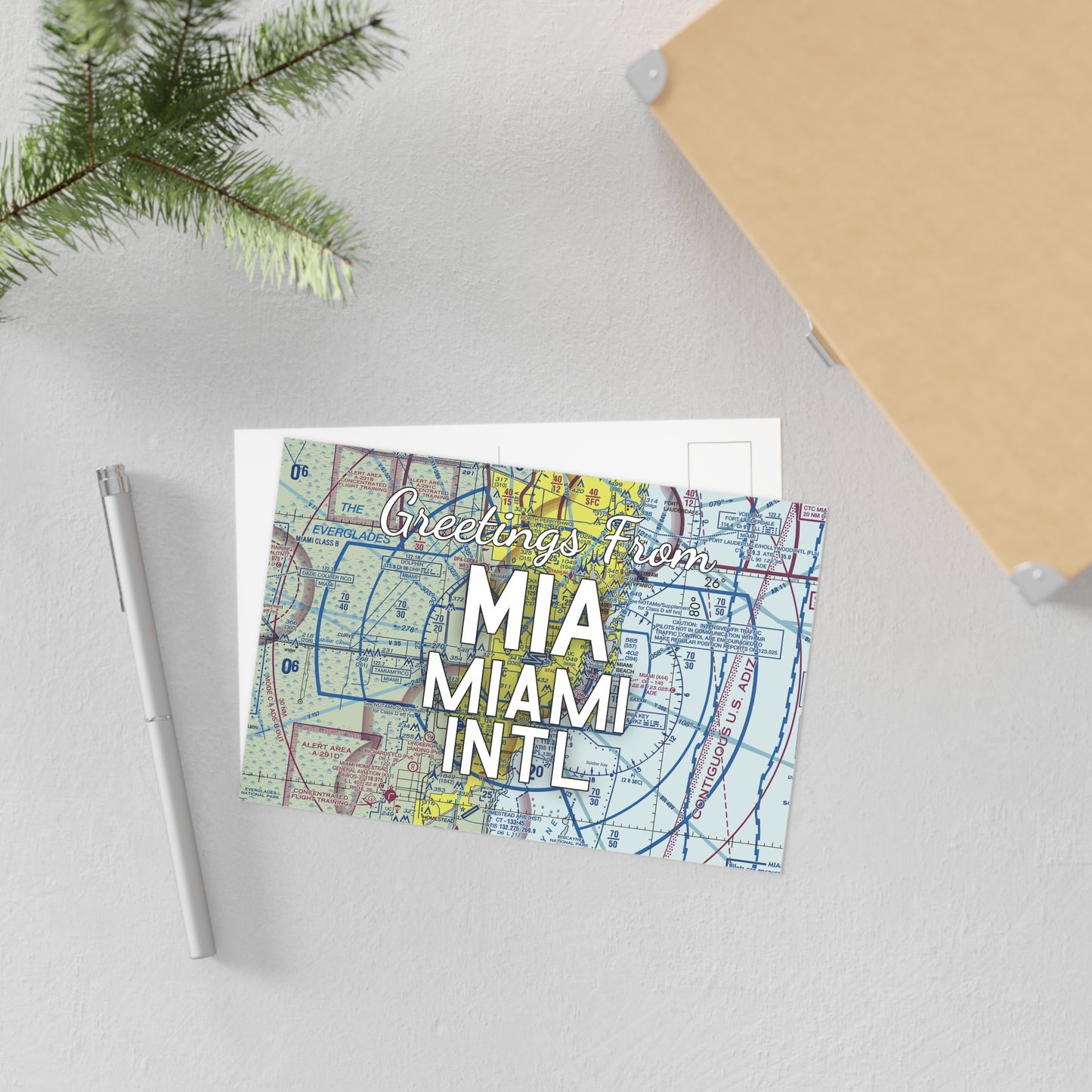 MIA Postcard | Miami International Airport Card