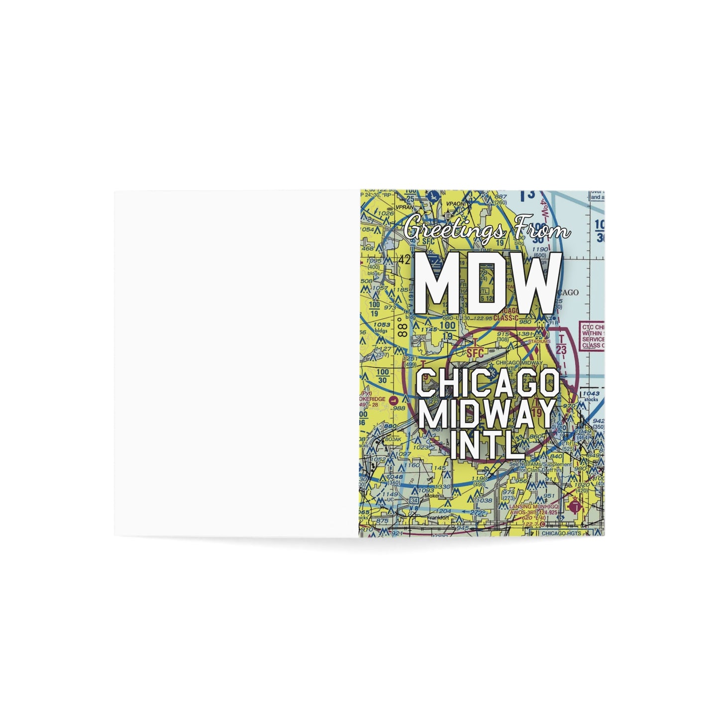 MDW Greeting Cards | Chicago Midway International Airport Cards