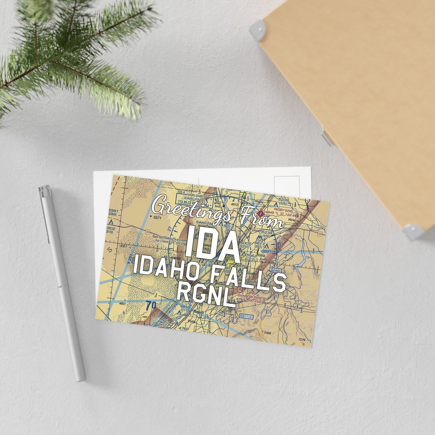IDA Postcard | Idaho Falls Regional Airport Card