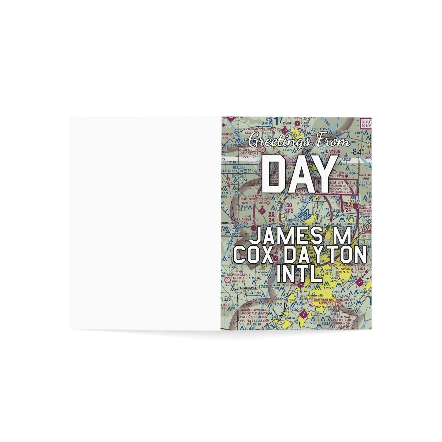 DAY Greeting Cards | James M Cox Dayton International Airport Cards