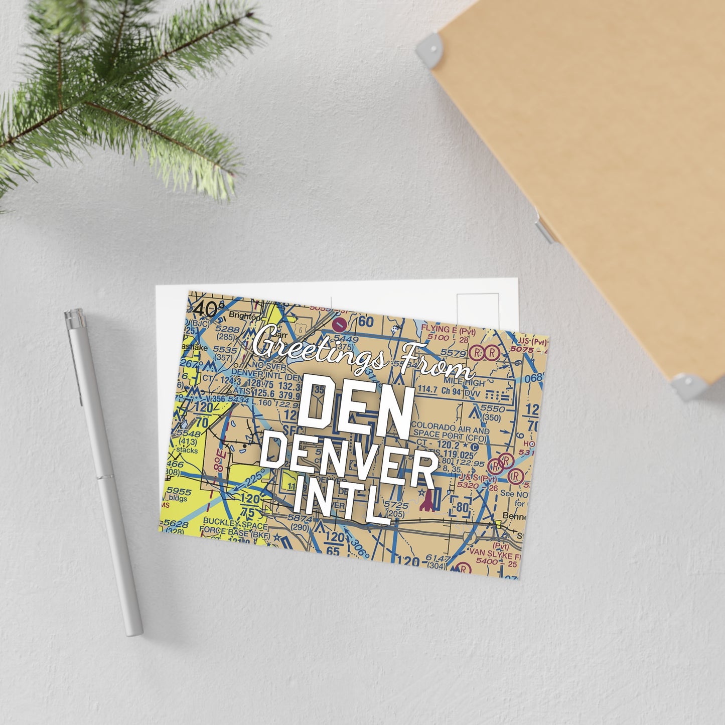 DEN Postcard | Denver International Airport Card