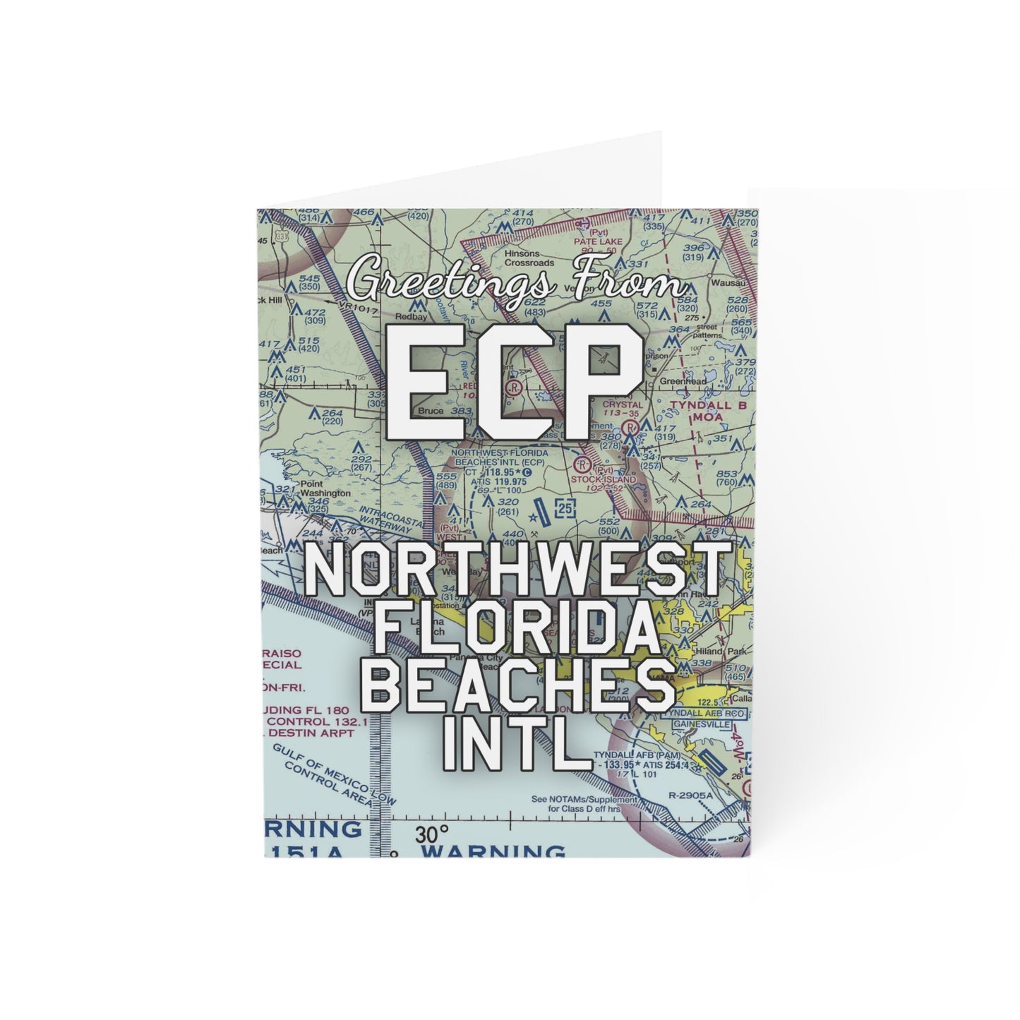ECP Greeting Cards | Northwest Florida Beaches International Airport Cards