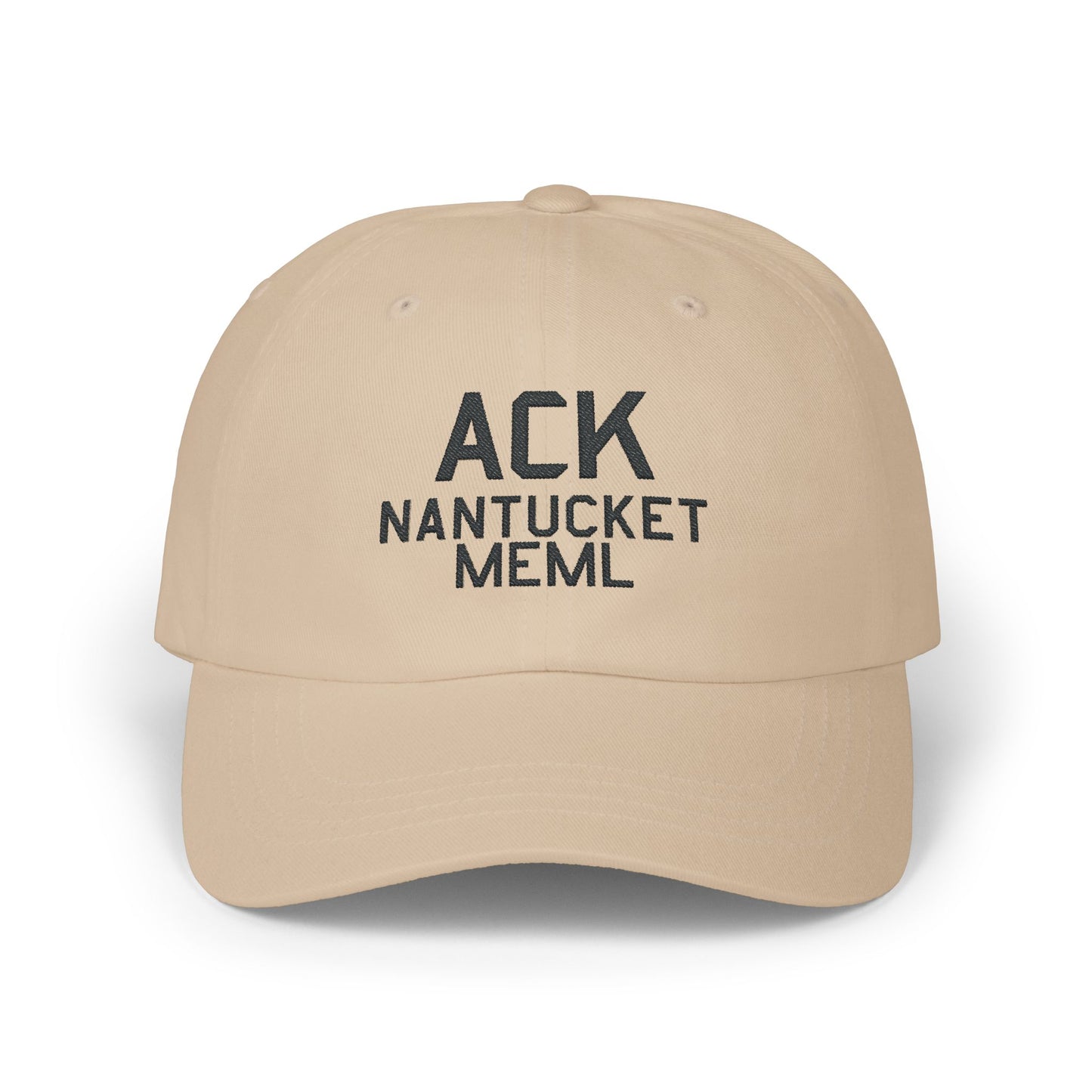 ACK Dad Cap | Nantucket Meml Airport Hat