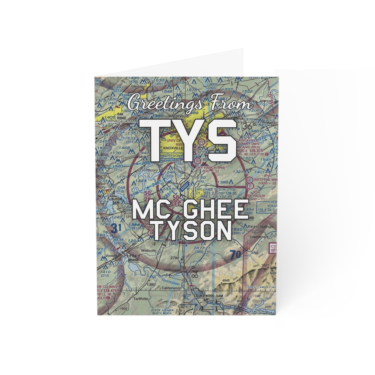 TYS Greeting Cards | Mc Ghee Tyson Airport Cards
