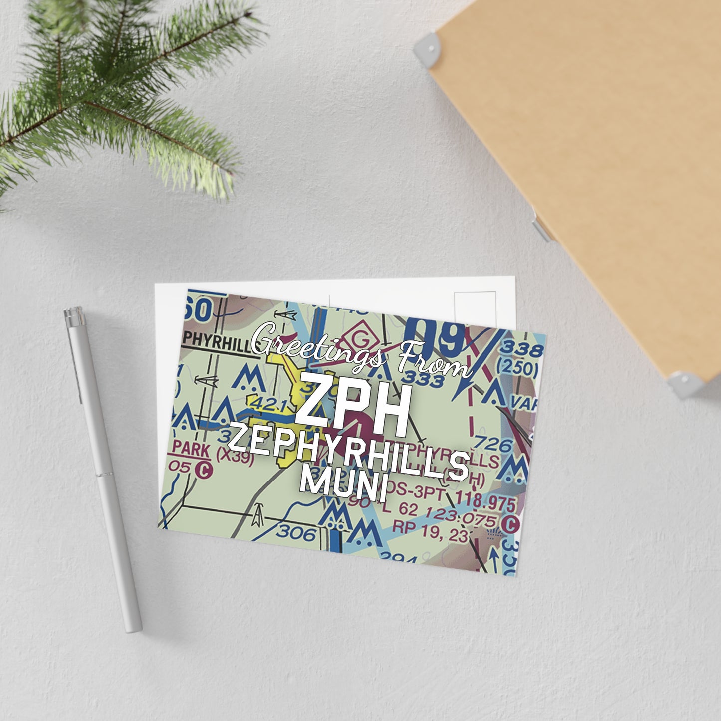 ZPH Postcard | Zephyrhills Municipal Airport Card