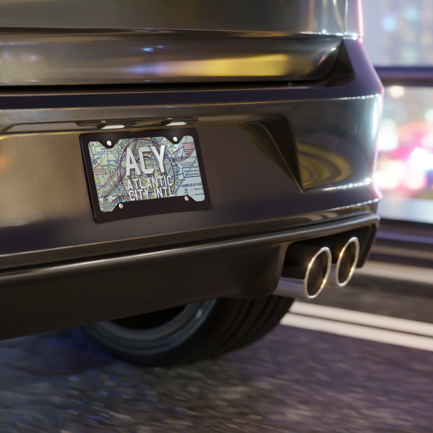 ACY Vanity Plate | Atlantic City International Airport Vanity Plate
