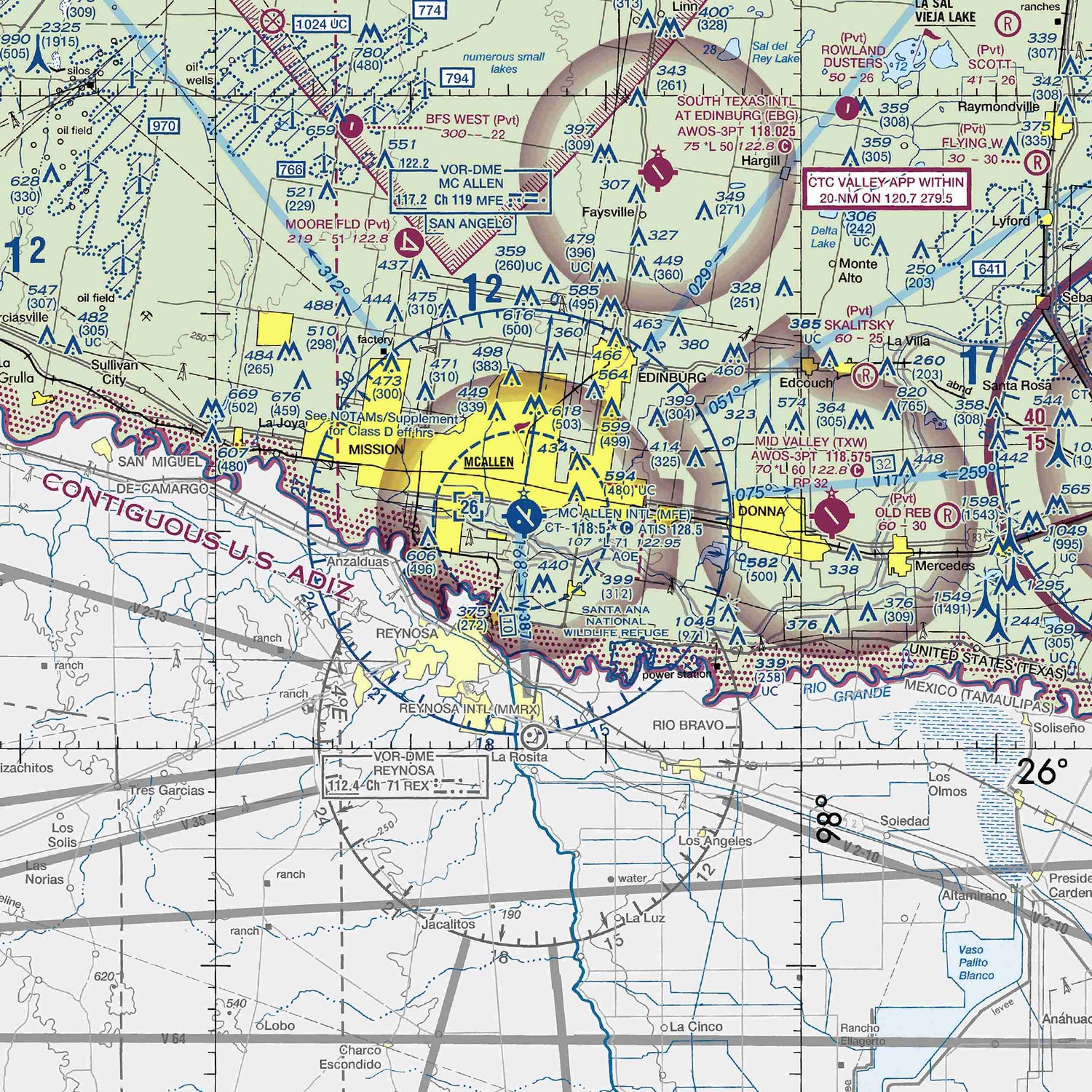 MFE - VFR Chart