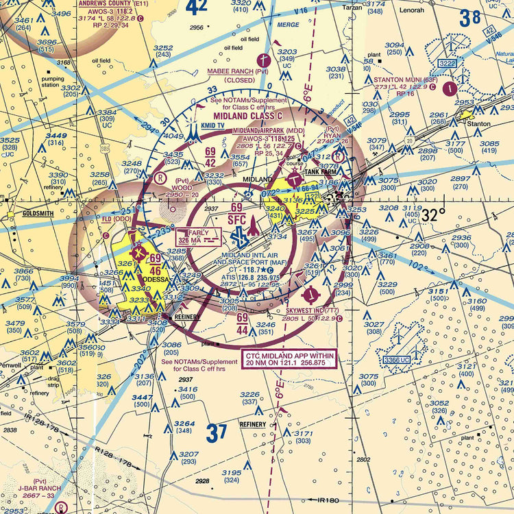 MAF - VFR Chart