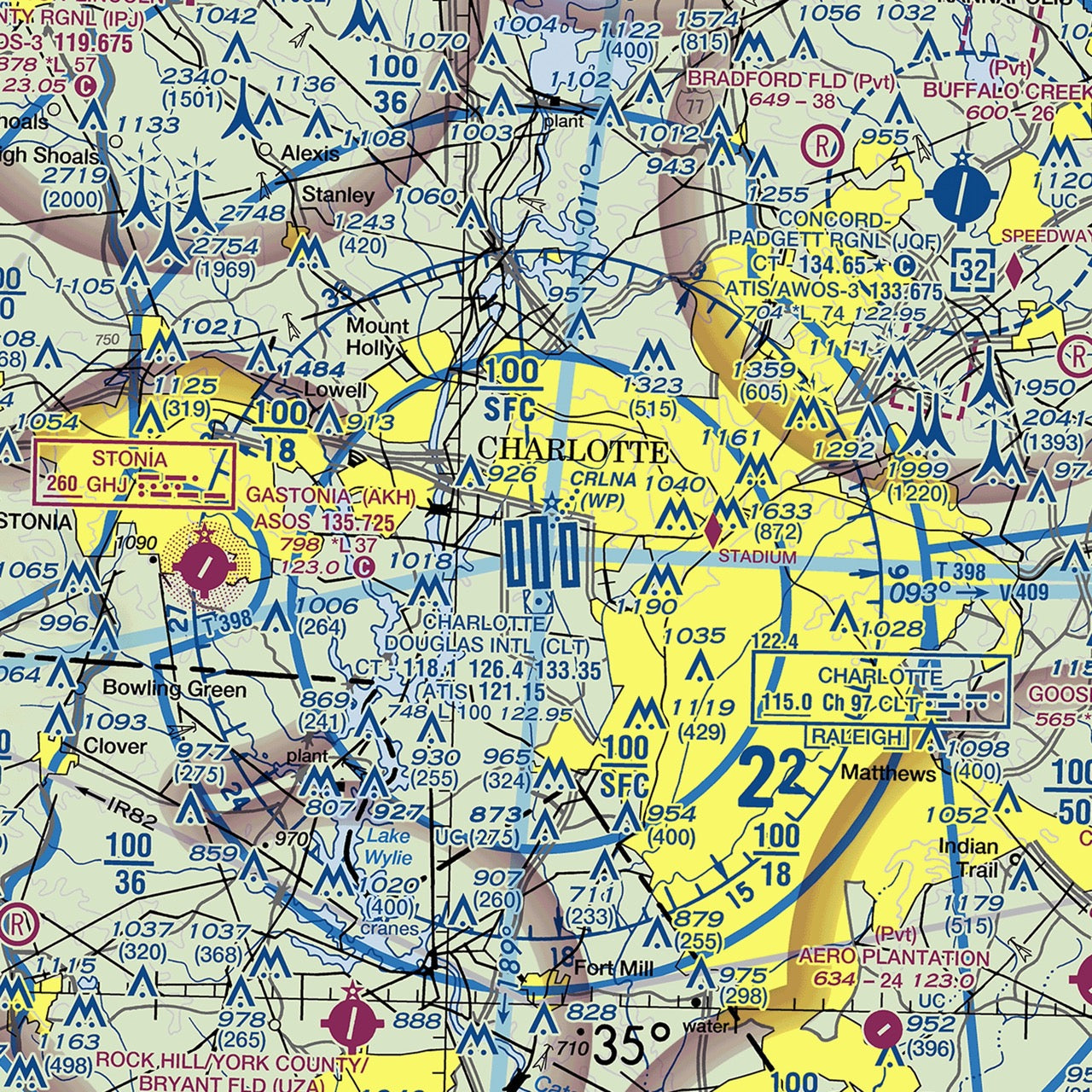 CLT - VFR Chart