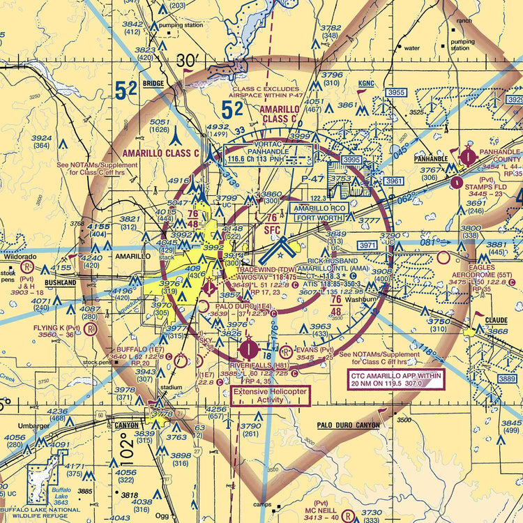 AMA - VFR Chart