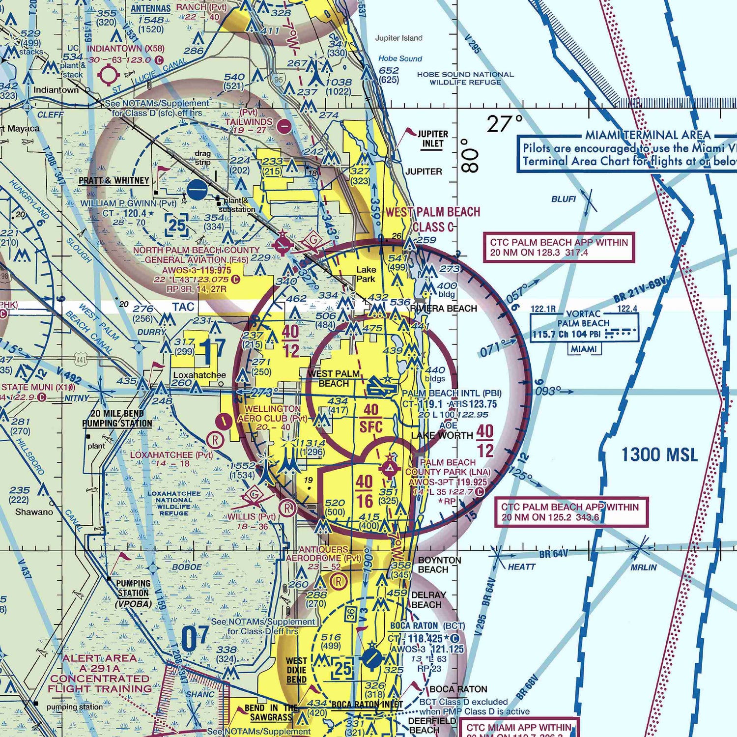 PBI - VFR Chart