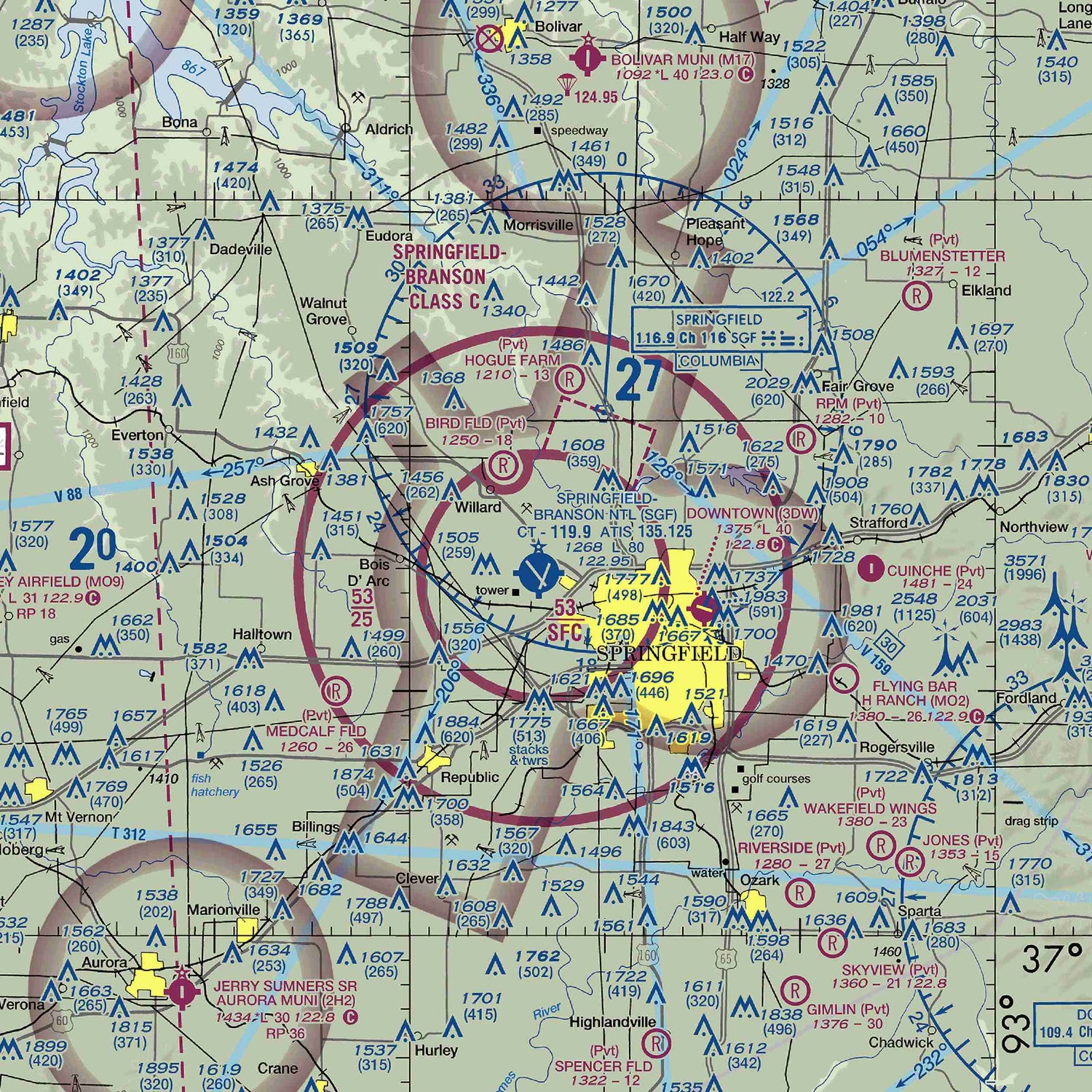 SGF - VFR Chart