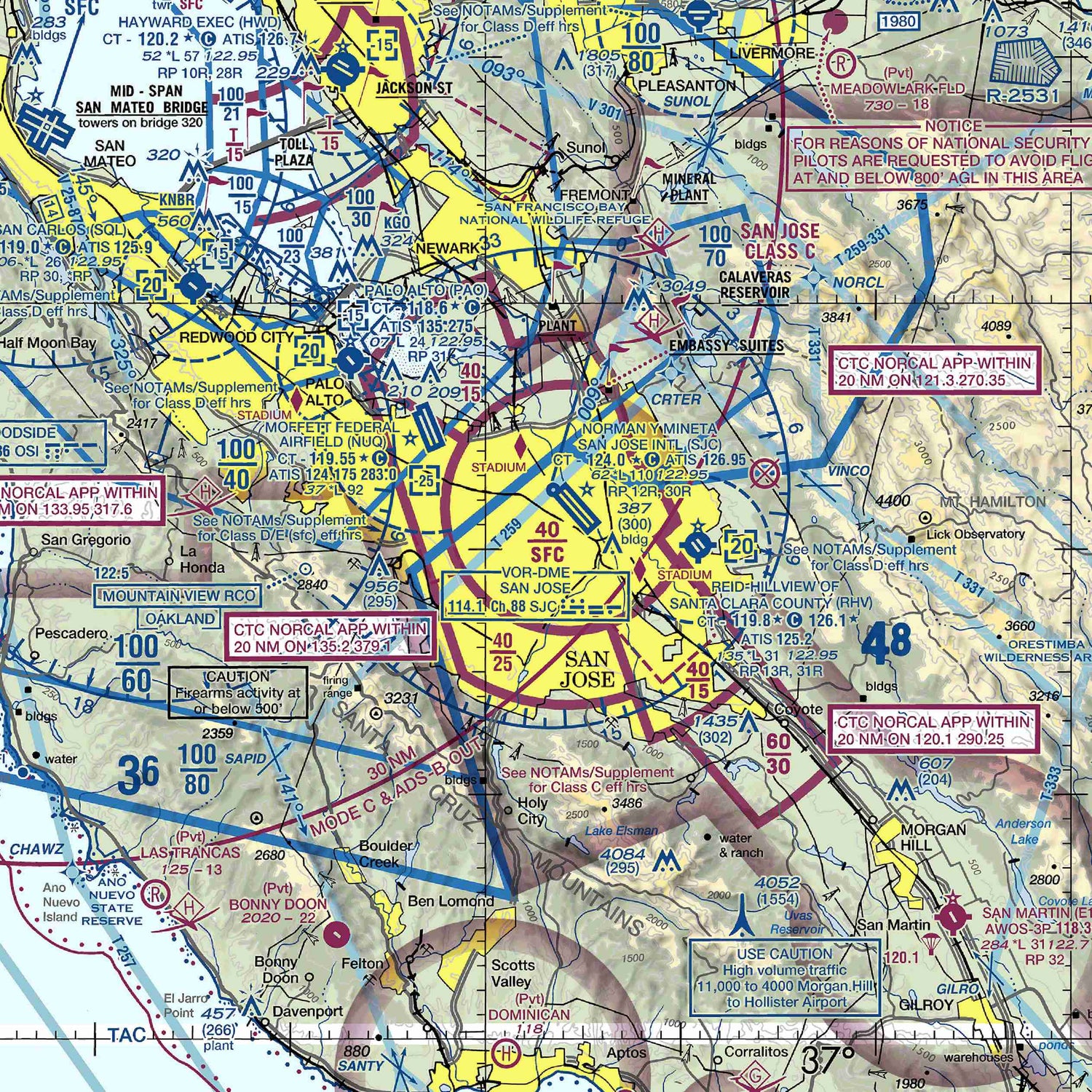 SJC - VFR Chart