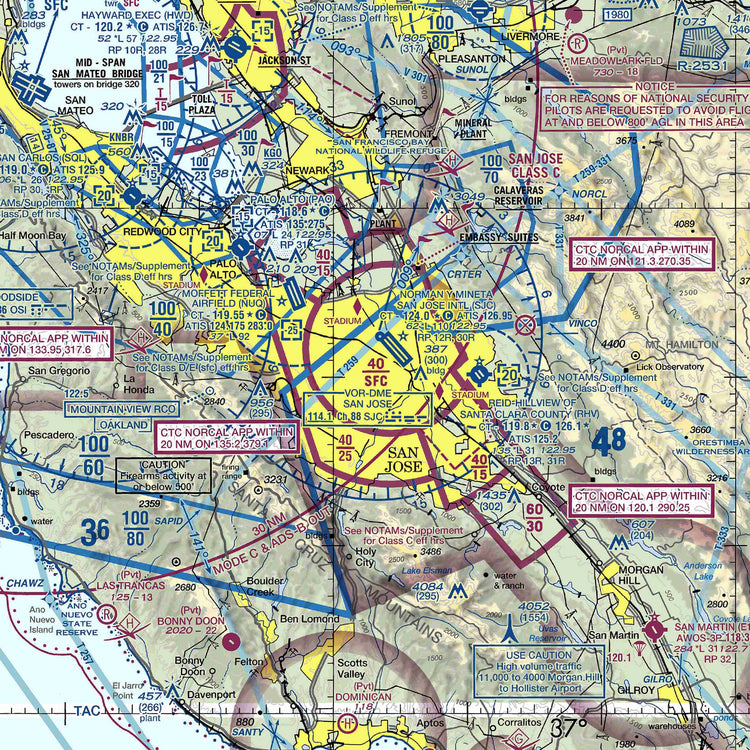 SJC - VFR Chart