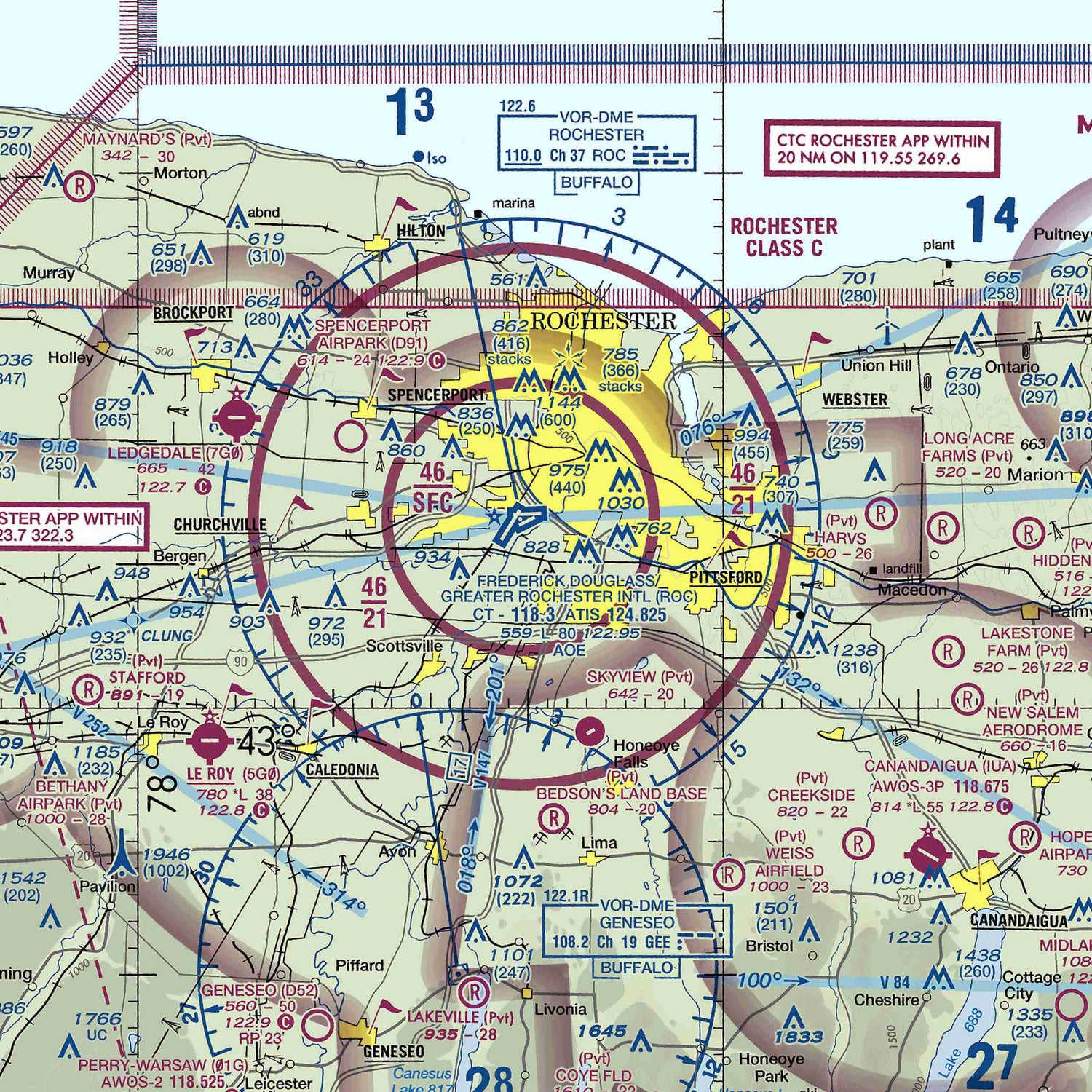 ROC - VFR Chart