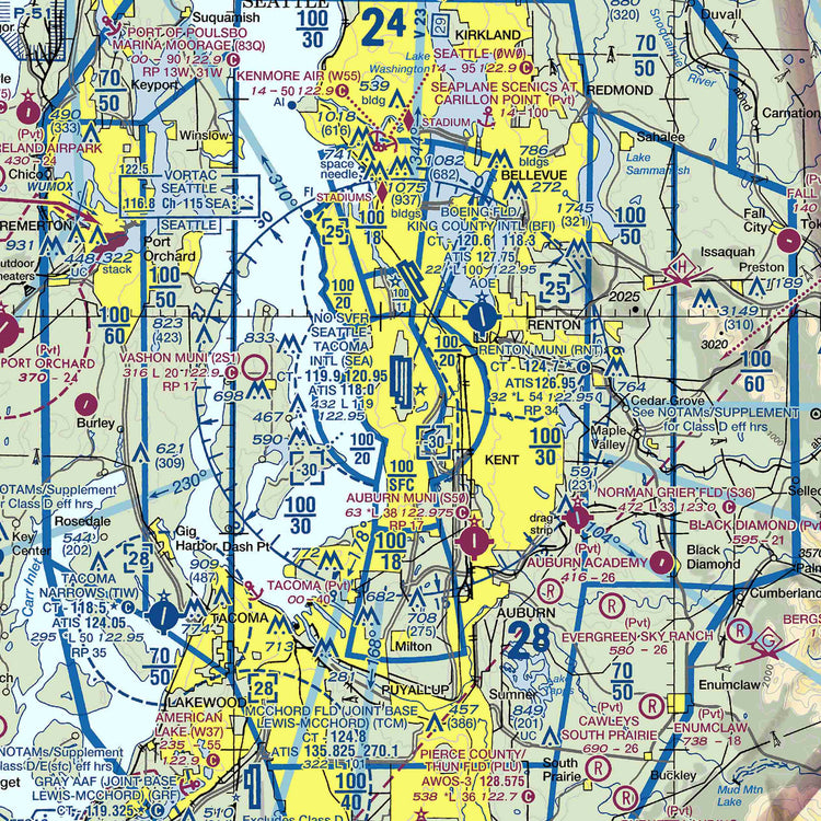 SEA - VFR Chart