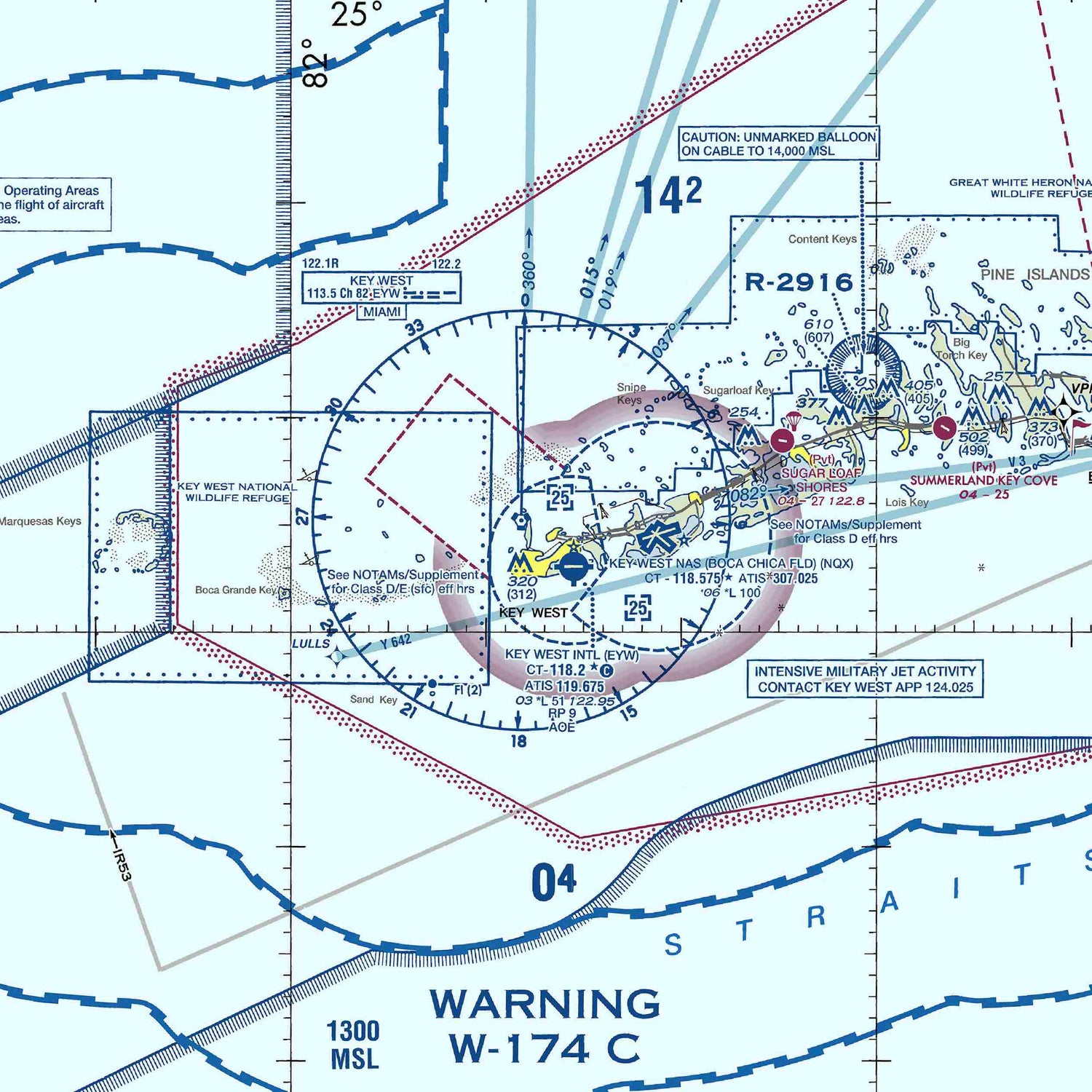 EYW - VFR Chart