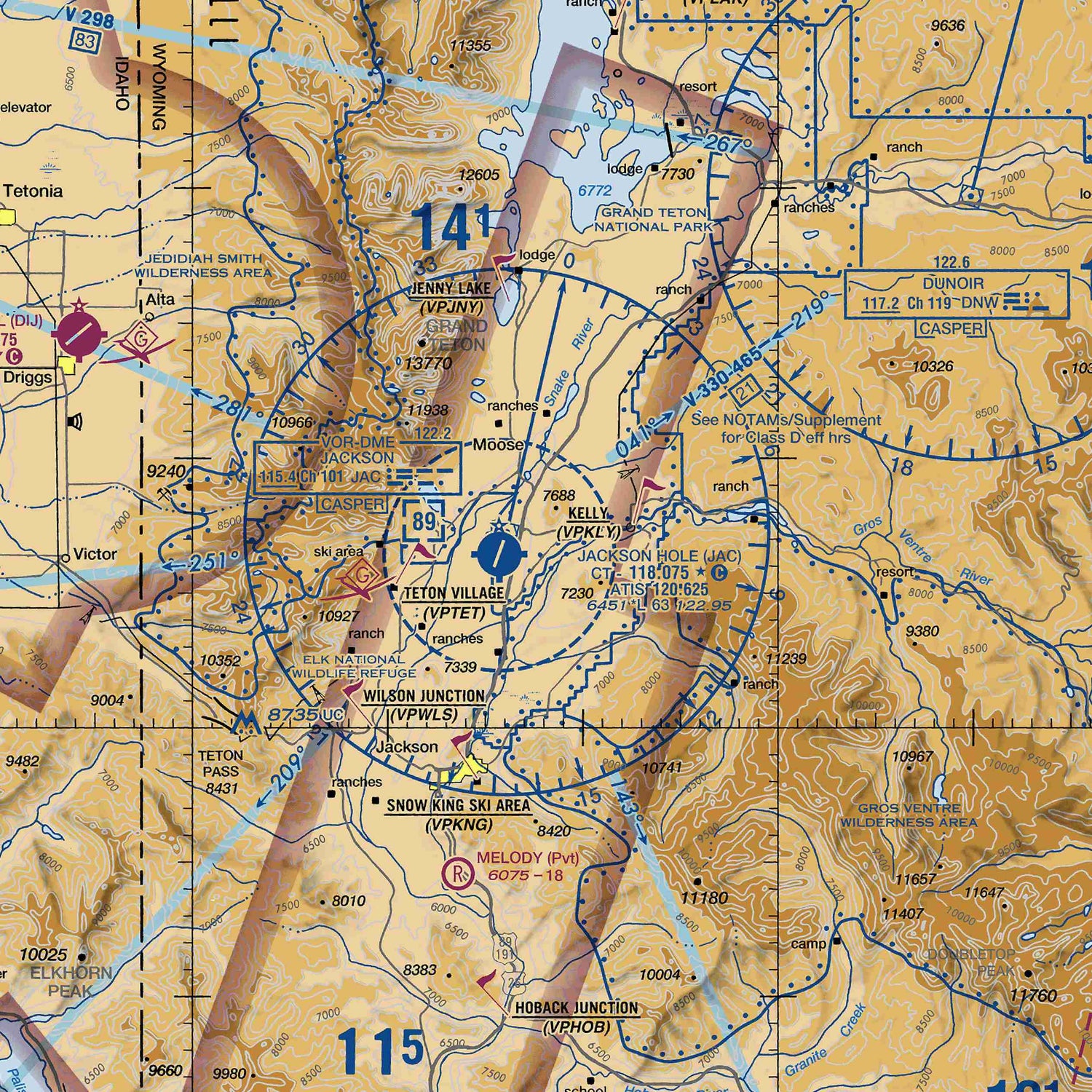 JAC - VFR Chart