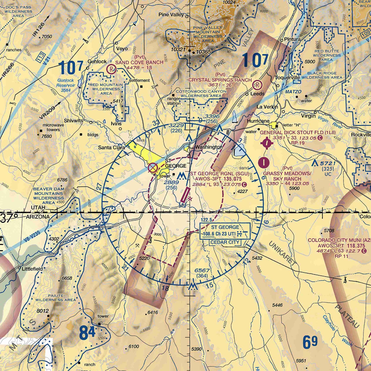 SGU - VFR Chart