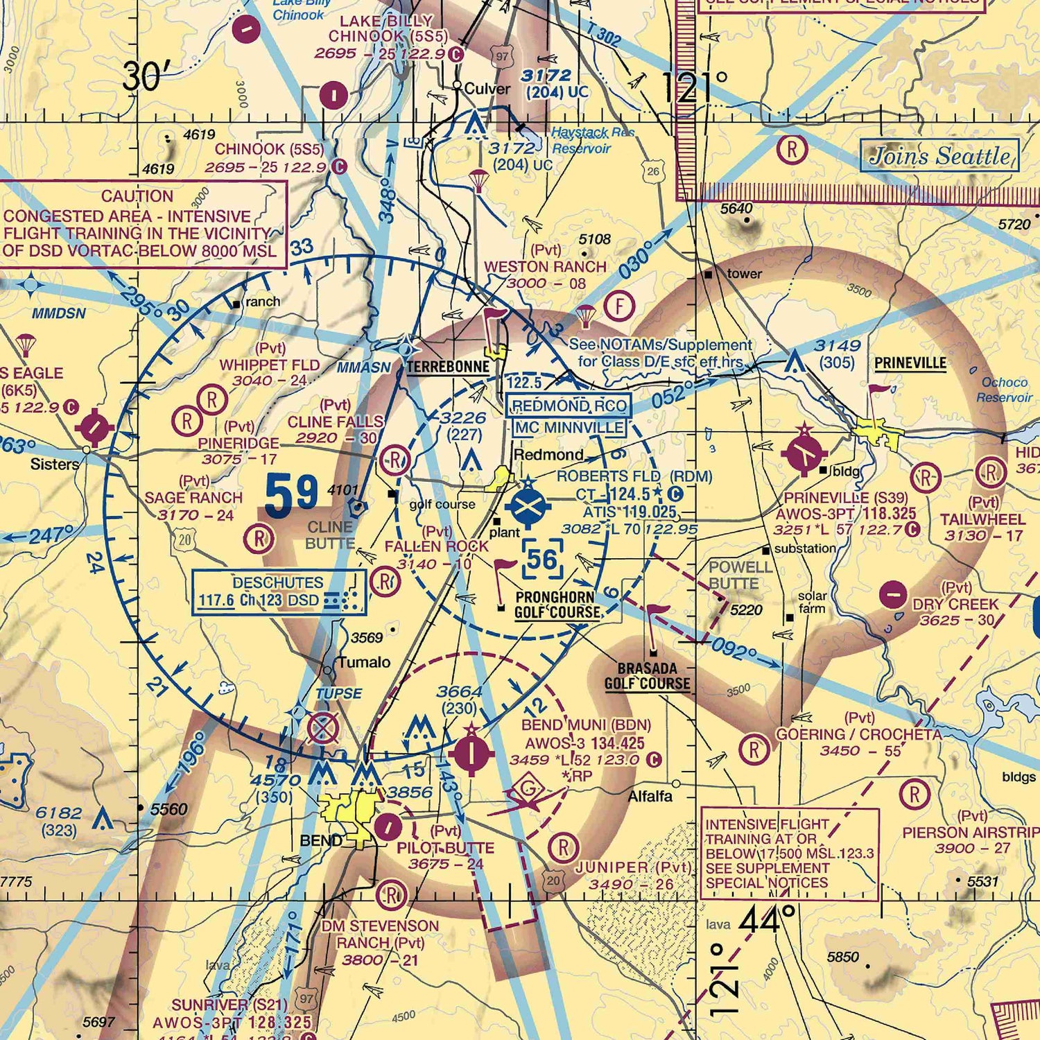 RDM - VFR Chart