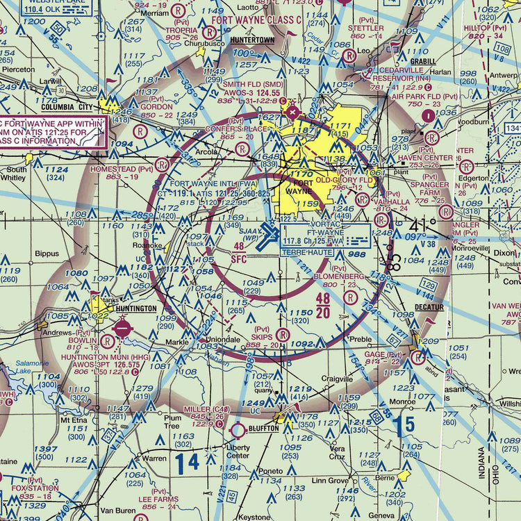 FWA - VFR Chart