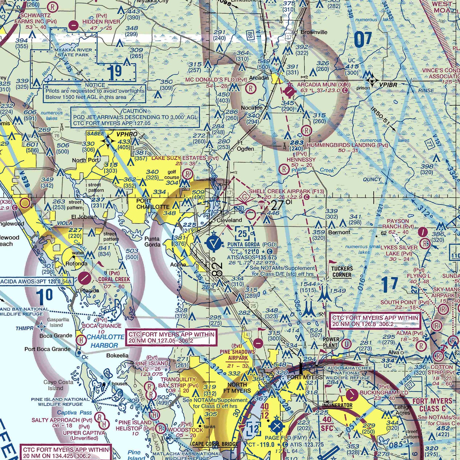 PGD - VFR Chart