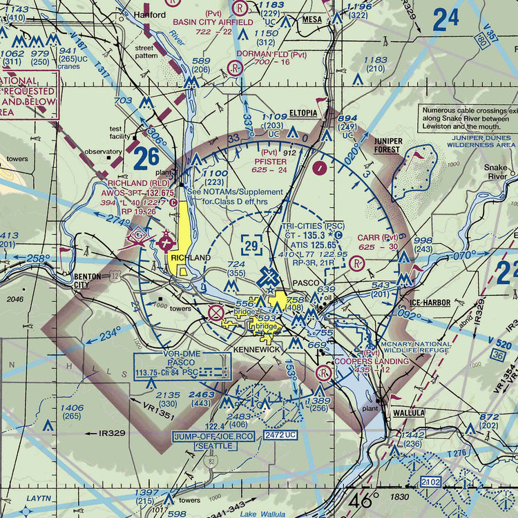 PSC - VFR Chart