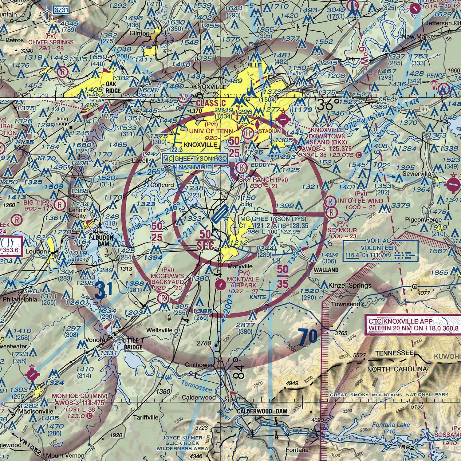 TYS - VFR Chart