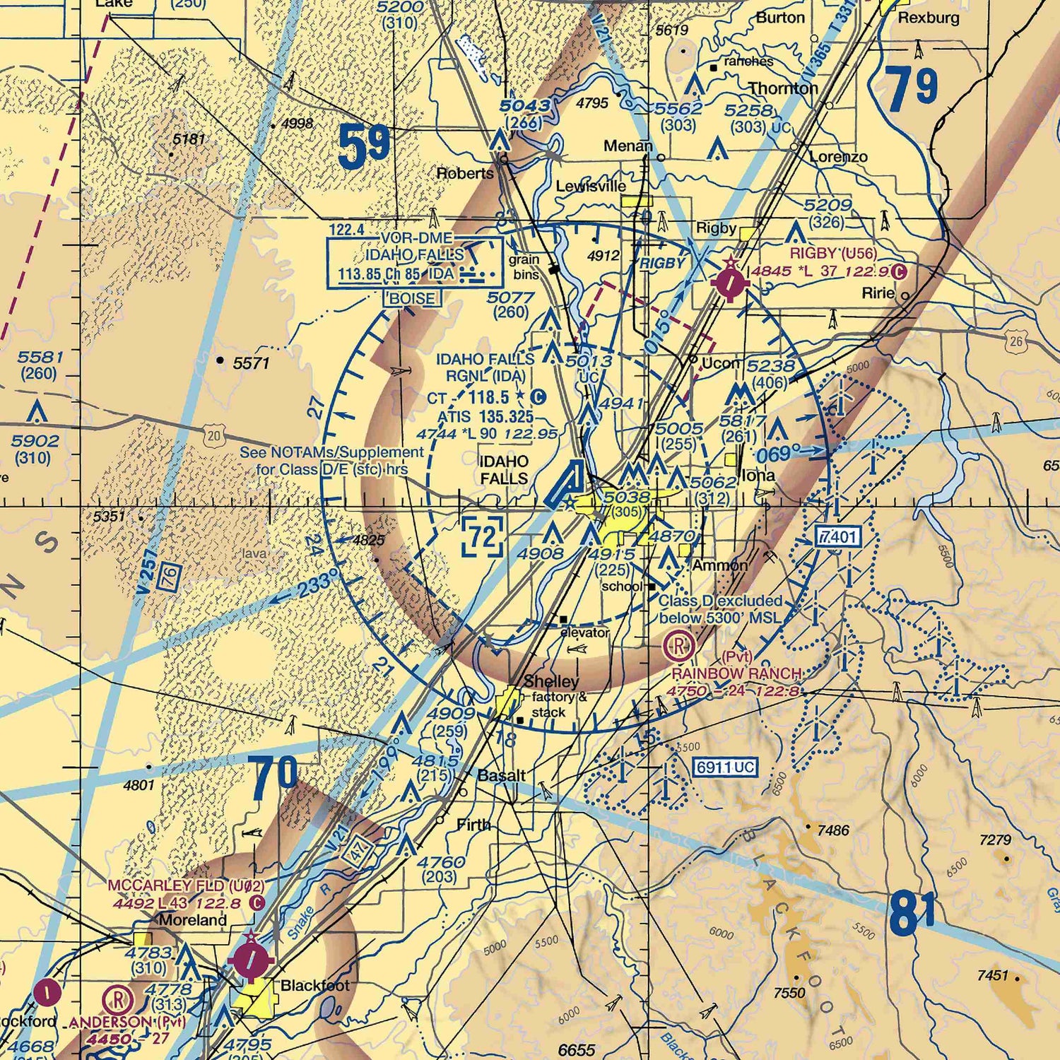 IDA - VFR Chart