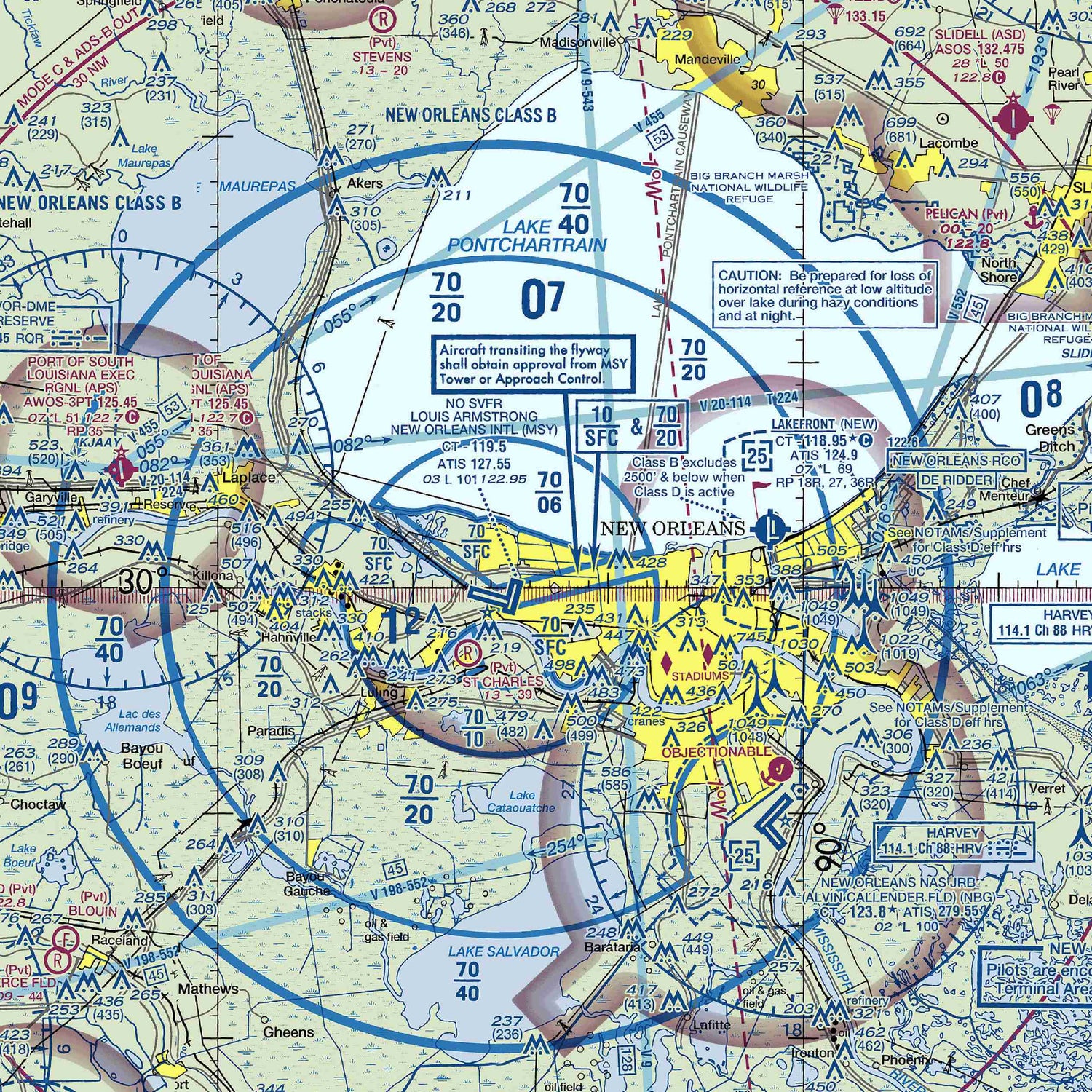 MSY - VFR Chart