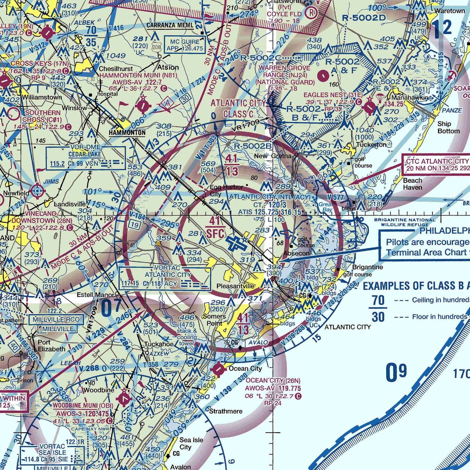 ACY - VFR Chart