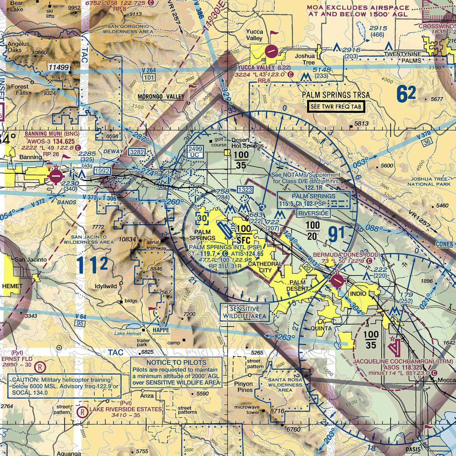 PSP - VFR Chart