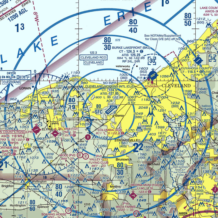 CLE - VFR Chart