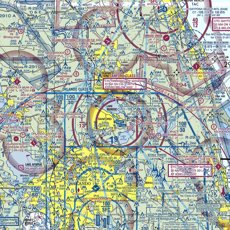 SFB - VFR Chart